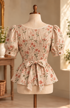 Meadow Peplum Blouse