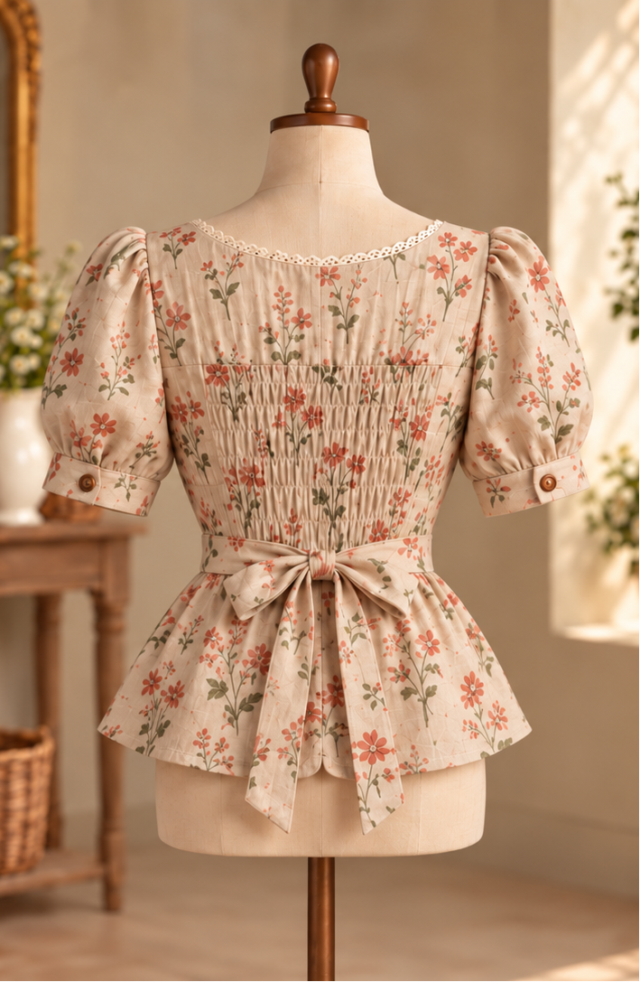 Meadow Peplum Blouse