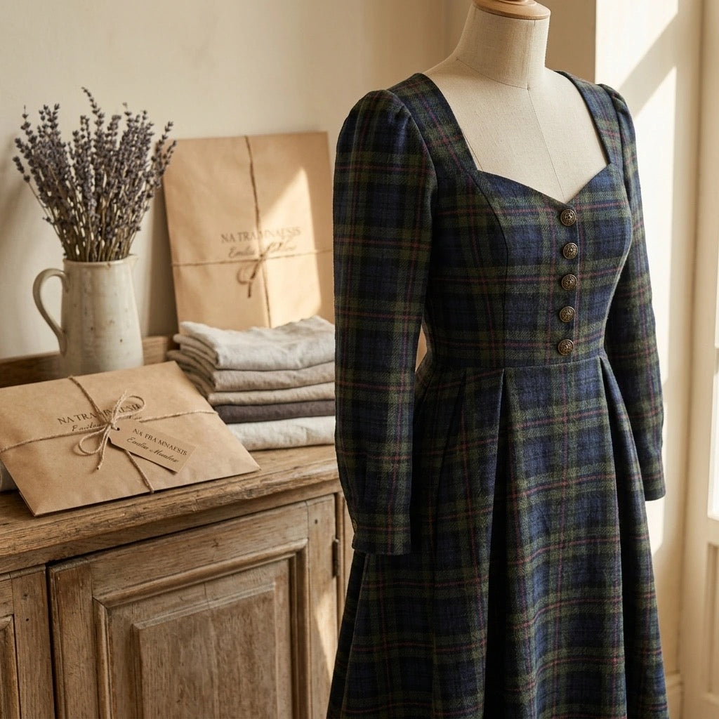 Glenmore Tartan Dress