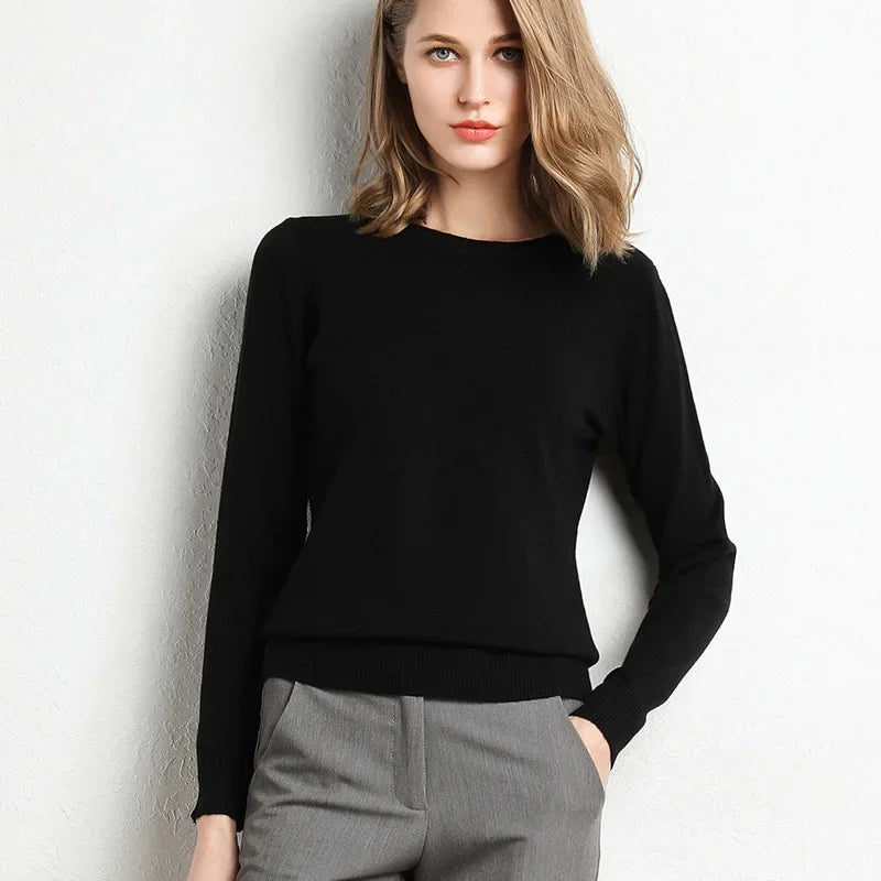 Alderwick Pullover Cashmere Wool Blend Sweater